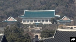 资料照:韩国首尔的韩国总统府青瓦台