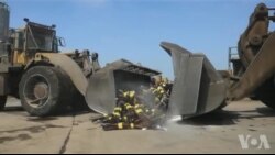 洛杉矶融解武器日 枪支变建材 洛杉矶融解武器日 枪支变建材