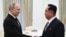 Президент Росії Володимир Путін зустрічається з членом політбюро ЦК Трудової партії Північної Кореї (ТПК) Рі Хі Йоном у Кремлі в Москві 27 лютого 2025 року. Sputnik.