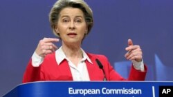 ဥရောပကော်မရှင် ဥက္ကဋ္ဌ Ursula Von der Leyen