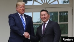 特朗普总统在白宫欢迎蒙古总统巴特图勒嘎 (07-31-2019)