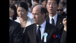 美大使现身广岛长崎 称美致力销毁核武  美大使现身广岛长崎 称美致力销毁核武