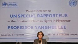 တပ်မတော် ကာကွယ်ရေးဦးစီးချုပ်အပေါ် အရေးယူဖို့ Yanghee Lee တိုက်တွန်း တပ်မတော် ကာကွယ်ရေးဦးစီးချုပ်အပေါ် အရေးယူဖို့ Yanghee Lee တိုက်တွန်း