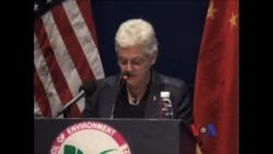 美国环保署长清华演讲 督促中国改变发展模式 美国环保署长清华演讲 督促中国改变发展模式