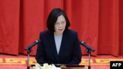 台湾总统蔡英文在台湾新北市讲话(2018年1月4日)