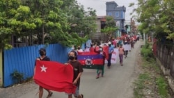 ကလေး ဆန္ဒပြစစ်ကြောင်း ဖြိုခွဲခံရပြီး ၁၂ ယောက်ထက်မနည်း ဖမ်းဆီးခံရ ကလေး ဆန္ဒပြစစ်ကြောင်း ဖြိုခွဲခံရပြီး ၁၂ ယောက်ထက်မနည်း ဖမ်းဆီးခံရ