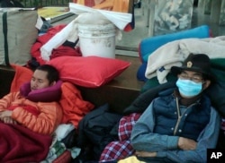 藏人在联合国总部外绝食,要求调查西藏人权(资料照片)