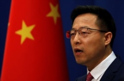 资料照:中国外交部发言人赵立坚