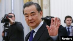 资料照:中国外长王毅