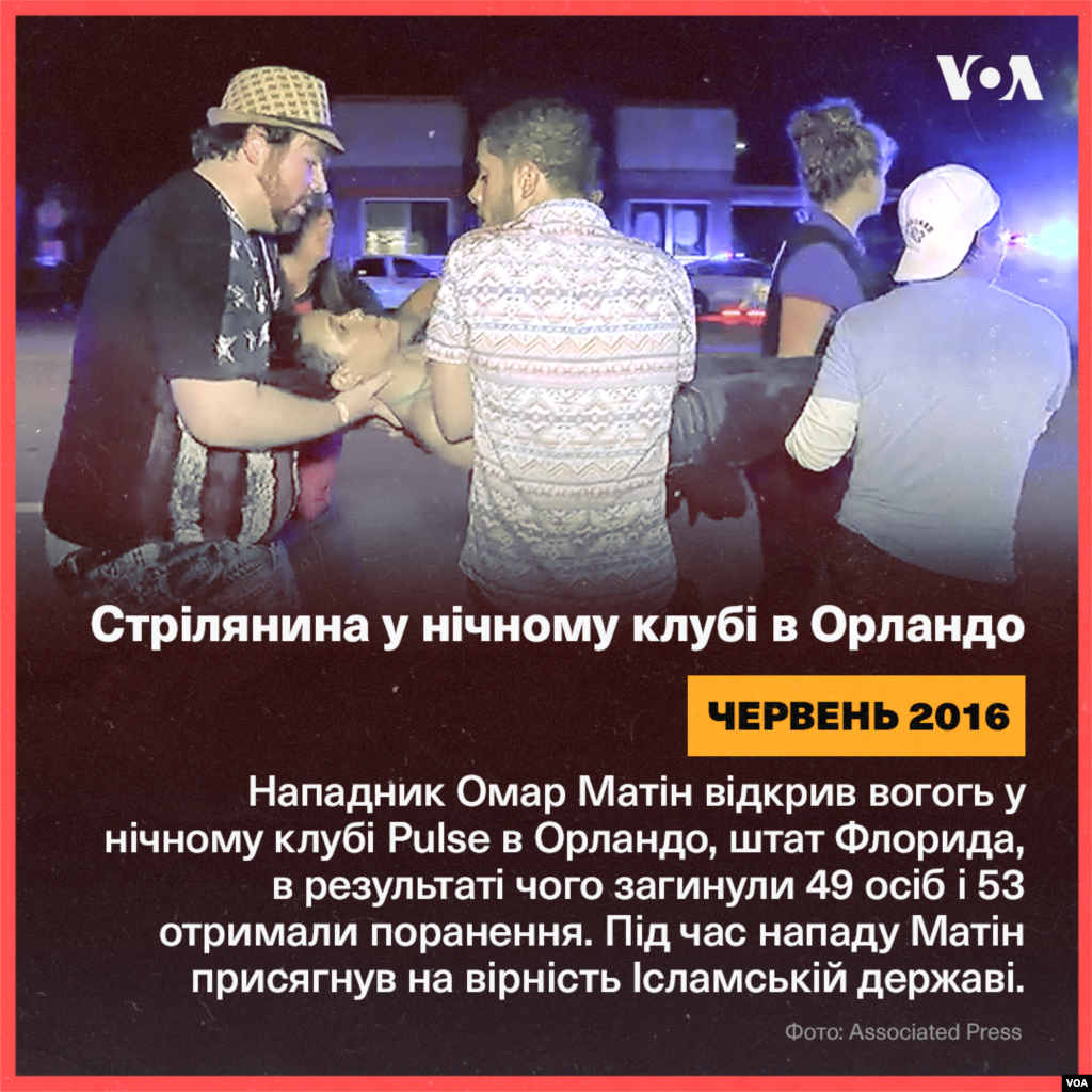 Історія нападів у США, пов'язаних з екстремізмом. 