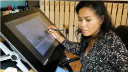 អ្នកគូររូបជីថល Visual Effects ដែលឈ្នះពានរង្វាន់ Emmy ទាញភាពច្នៃប្រឌិតពីដើមកំណើតជាខ្មែរ អ្នកគូររូបជីថល Visual Effects ដែលឈ្នះពានរង្វាន់ Emmy ទាញភាពច្នៃប្រឌិតពីដើមកំណើតជាខ្មែរ