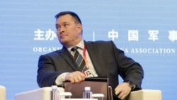 美国国防部负责中国事务的副助理部长施灿德(Chad Sbragia)2019年10月出席香山论坛(路透社)