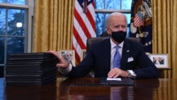 သမ္မတ Biden ပြည်ဝင်ခွင့်ဗီဇာကန့်သတ်ချက် ရုပ်သိမ်းတဲ့အပေါ် မြန်မာ-အမေရိကန်တချို့ရဲ့အမြင် သမ္မတ Biden ပြည်ဝင်ခွင့်ဗီဇာကန့်သတ်ချက် ရုပ်သိမ်းတဲ့အပေါ် မြန်မာ-အမေရိကန်တချို့ရဲ့အမြင်