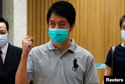 资料照:香港前民主党立法会议员许智峰