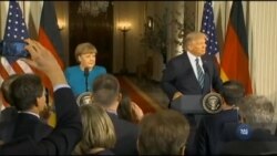 Час-Time: Трамп та Меркель висловились за мирне врегулювання конфлікту в Україні Час-Time: Трамп та Меркель висловились за мирне врегулювання конфлікту в Україні
