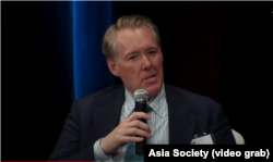 中国战略集团总裁兼CEO张克斯(Chris Johnson) (亚洲协会会议视频截图)
