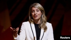 资料照:加拿大外交部长梅拉妮·乔利(Melanie Joly)