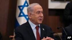 အစ္စရေးဝန်ကြီးချုပ် Benjamin Netanyahu