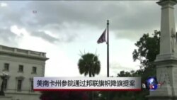 美南卡州参院通过邦联旗帜降旗提案 美南卡州参院通过邦联旗帜降旗提案