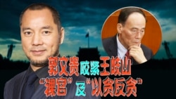 时事大家谈:郭文贵咬紧王岐山:“裸官”及“以贪反贪” 时事大家谈:郭文贵咬紧王岐山:“裸官”及“以贪反贪”
