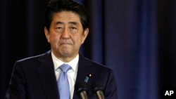 日本首相安倍晋三(资料照)