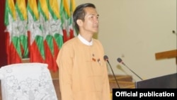 ကယားပြည်နယ်ဝန်ကြီးချုပ် ဦးအယ်ဖောင်းရှို။ (ဓာတ်ပုံ - ကယားပြည်နယ်အစိုးရအဖွဲ့ရုံး)
