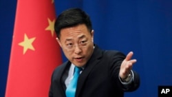 中国战狼外交的代表人物之一,中国外交部发言人赵立坚
