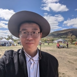 澳大利亚国立大学数学系学生吴乐宝(照片提供: 吴乐宝)