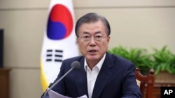 资料照:韩国总统文在寅