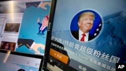 中国川普迷的网站(资料图)