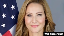 美国国务院全球接触中心(Global Engagement Center)特使兼协调员利亚·加布里埃尔(Lea Gabrielle)