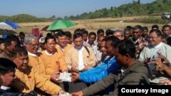ရခိုင်ပြည်နယ် ပြန်လည်ထူထောင်ရေး ဝန်ကြီးချုပ်တွေရဲ့ခရီးစဉ် (U Nyi Pu)