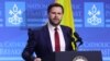 Архівне фото. Віцепрезидент США Джей Ді Венс під час виступу на Національному католицькому молитовному сніданку 28 лютого 2025 року. Фото: Ting Shen / AFP