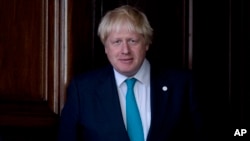 英国外相鲍里斯·约翰逊 (资料照片)
