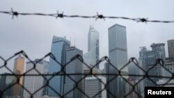 资料照:香港金融区 (2020年5月28日)