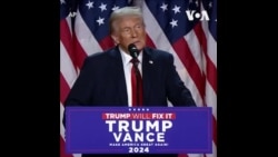 特朗普发表胜选演说 哈里斯尚未表态 特朗普发表胜选演说 哈里斯尚未表态