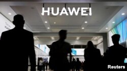 中国通信产品商华为2019年9月参与德国柏林的一个展销会(路透社)
