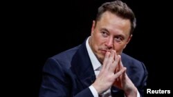 资料图片:特斯拉CEO埃隆-马斯克(Elon Musk)在出席致力于创新和初创企业的 Viva Technology 大会。(2023年6月16日)