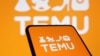 资料照:中国电商Temu的标识.