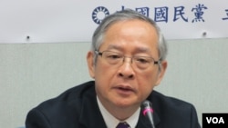 台湾执政党国民党立委林郁方(美国之音张永泰拍摄)