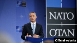 Прес-конференція Єнса Столтенберґа у Брюсселі