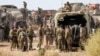 Ізраїльські військові на позиціях поблизу кордону Гази на півдні Ізраїлю, 11 жовтня 2023 року