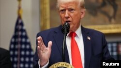 Голос Америки Українською транслюватиме промову президента США Дональда Трампа до Конгресу та відповідь опозиції – наживо з перекладом українською. Фото: Reuters/Leah Millis