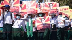 အာဏာသိမ်းမှု အွန်လိုင်းကဆန့်ကျင်သူ ဖယ်ခုံမှာ အဖမ်းခံရ အာဏာသိမ်းမှု အွန်လိုင်းကဆန့်ကျင်သူ ဖယ်ခုံမှာ အဖမ်းခံရ