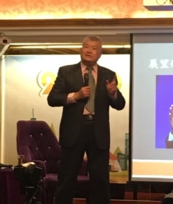 台湾竞争力论坛执行长谢明辉。(记者陈筠摄)