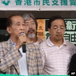 司徒华,香港支联会主席,前立法会议员