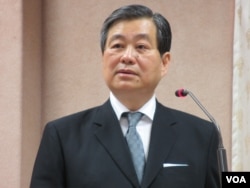 台湾外交部次长石定( 美国之音张永泰拍摄)