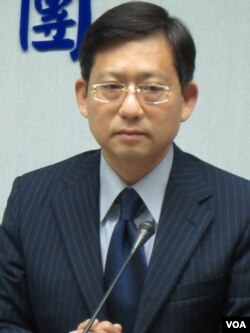 国民党立委 吴育升( 美国之音 张永泰拍摄)