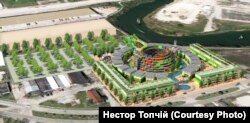 Ось такий вигляд міг би мати "Вулик" з більше півтисячі контейнерів