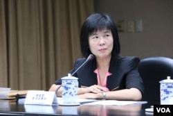 财政部宋秀玲司长(美国之音杨明拍摄)